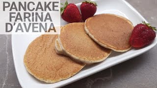 Pancake con farina di avena [upl. by Hillari878]