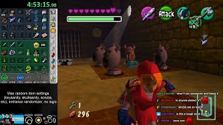 Ocarina of Time Randomizer  Max Random Settings No Logic [upl. by Christin]