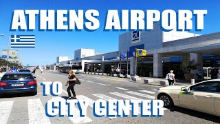 Athens Airport To City Center And Piraeus Port Metro Bus And Taxi Options Explained [upl. by Philan]