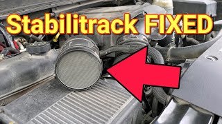 07 tahoe stabilitrack problems FIXED [upl. by Yroffej]