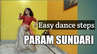 Easy dance steps on Param Sundari Anjali Sharma [upl. by Inman]