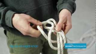 Basic Rope Access Knots By Access Techniques Ltd [upl. by Varden]