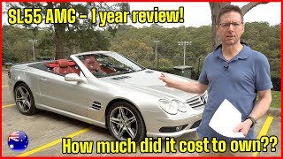 MercedesBenz SL55 AMG  One year review  How much did it cost to own  MGUY Australia [upl. by Stephanie]