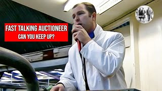 The fastesttalking auctioneer in Britain [upl. by Anauqcaj]