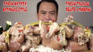 Paksiw Batangas Style  Recipe  Mukbang Asmr [upl. by Zindman]