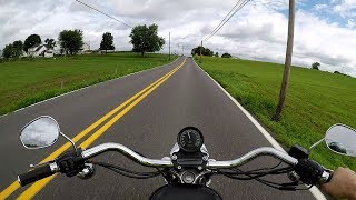 Best Sportster Mod EVER Changes the entire feel [upl. by Gaylor514]