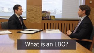 Investment Banking Mock Interview What is an LBO [upl. by Names]