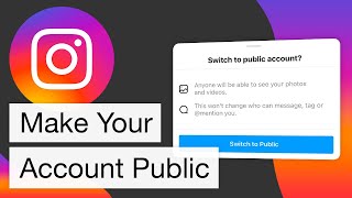 How to Make Your Instagram Account Public 2022 [upl. by Casey]