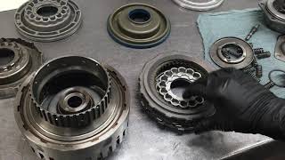 How to Setting clutch pack clearances th4004L80e [upl. by Enrobso684]