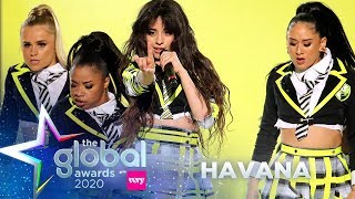 Camila Cabello  Havana Live at The Global Awards 2020  Capital [upl. by Etnaihc]