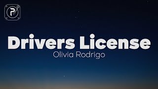 Drivers License  Olivia Rodrigo Lyrics [upl. by Love]