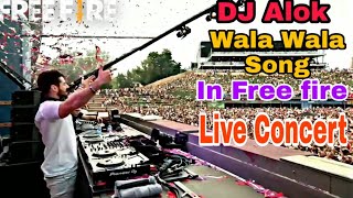 DJ Alok vale vale Freefire song  DJ Alok vala vala song live concert in Brazil [upl. by Anotal]