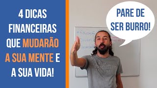 DICAS FINANCEIRAS que mudarão SUA MENTE Educação Financeira Dívidas PédeMeia  PRIMO POBRE [upl. by Noraf699]