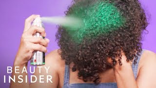 We Tested 4 Temporary Hair Color Sprays That Change Your Hair Color In Seconds [upl. by Leta]