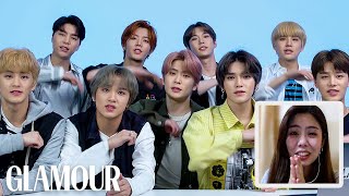 NCT 127 Watch Fan Covers on YouTube  Glamour [upl. by Olleina]