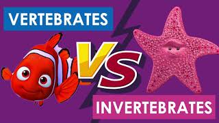 5 Minute Quiz VERTEBRATES VS INVERTEBRATES [upl. by Aicilanna]