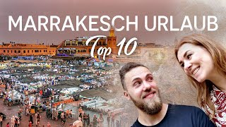 Marrakesch Urlaub  Top 10 [upl. by Neersan]