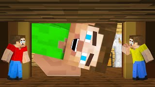 Hiding As TINY PLAYERS In Minecraft HIDE amp SEEK [upl. by Brynna222]