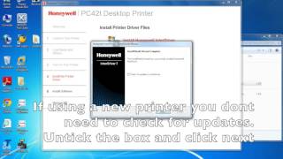 PC42t Install Windows Driver [upl. by Nollahp132]