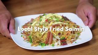 How to Make Local Style Fried Saimin [upl. by Fisch37]