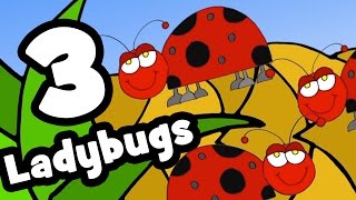 The Ladybug Song  Counting Songs for Kids [upl. by Sanfourd]