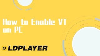 How to Enable VT Virtualization Technology on PCampLaptop [upl. by Elyc773]