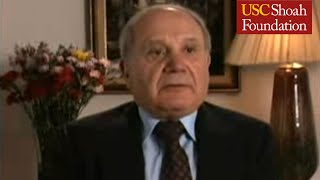 Auschwitz II Birkenau Sonderkommando Testimony Clips  USC Shoah Foundation [upl. by Niall]