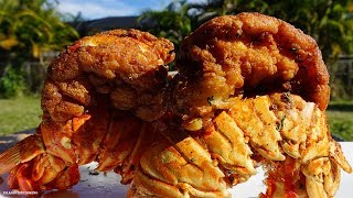 HOW TO MAKE FRIED LOBSTER TAILS Red Lobsters Leaked Recipe shh [upl. by Haelak]