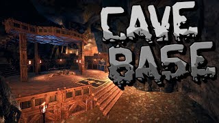 Conan Exiles Cave Base Build Guide [upl. by Idnek227]