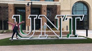 UNT Campus Tour 2020  University of North Texas in Denton TX [upl. by Stroup976]