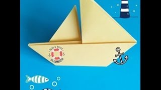 Como Hacer Un Barco de Papel [upl. by Atirak]