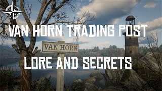 Van Horn Trading Post  Red Dead Redemption 2 Lore and Secrets [upl. by Nedyarb]