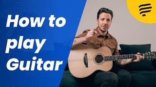 First guitar lesson for beginners [upl. by Gnuj]