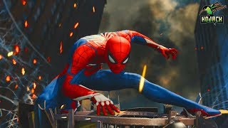 SpiderMan PS4  Helicopter Chase Scene [upl. by Hatch]