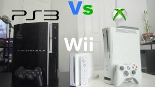 PlayStation 3 Vs Xbox 360 Vs Wii  Review [upl. by Ilaire]