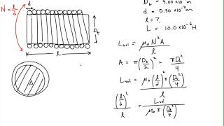 Finding the Length of Solenoid [upl. by Laet]