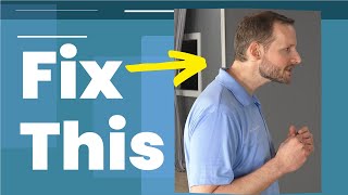 Fix Forward Head Posture  3 Easy Exercises From a Chiropractor [upl. by Pantheas]