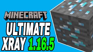 Minecraft How To Install XRAY Ultimate 1165 Texture Pack Tutorial [upl. by Ilbert]