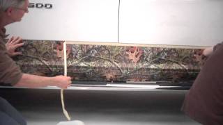 Mossy Oak Graphics Camouflage Rocker Panel Kit Installation Instructions [upl. by Byram]