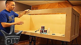 HOW TO Build a plywood aquarium  Part 1  Building the tank TUTORIAL [upl. by Eidob239]