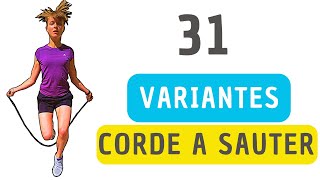 31 VARIANTES dEXERCICES de CORDE À SAUTER [upl. by Amor]