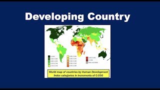 What is a Developing Country [upl. by Aoniak]