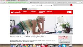 Santander Online Banking Login  How to Access your Account [upl. by Asila]