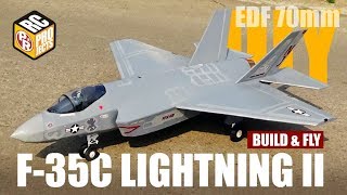 Scratch Built RC F35 Lightning II EDF jet [upl. by Rozelle827]