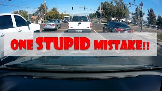 DMV Drive Test  ONE STUPID MISTAKE [upl. by Eeb555]