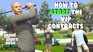 How To Start The VIP Contracts In The Agency GTA Online [upl. by Keldah309]