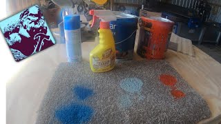 Remove Paint From Carpet Goof Off Product Review [upl. by Pfister]