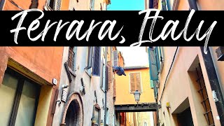 Ferrara Italy  UNESCO  City sights [upl. by Glory]