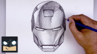 How To Draw Iron Man  YouTube Studio Sketch Tutorial [upl. by Khoury]