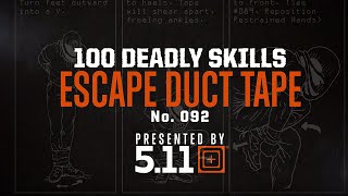 How To Escape Duct Tape  511 Tactical [upl. by Modesta]